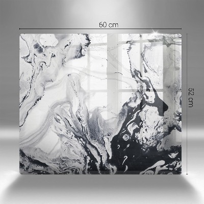 Grave candle coaster decorative Ink abstraction
