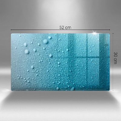 Grave candle coaster decorative Water drops