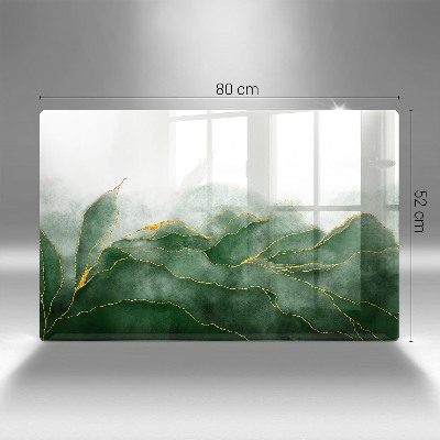 Grave candle coaster decorative Nature abstraction