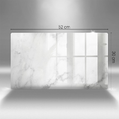 Glass candle plate decorative Modern marble