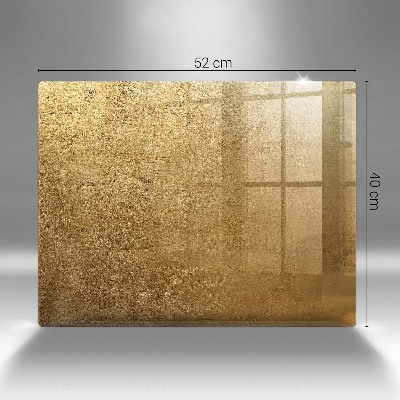 Grave candle coaster decorative Gold texture background