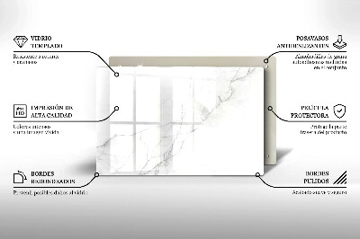 Glass candle plate decorative Marble stone background