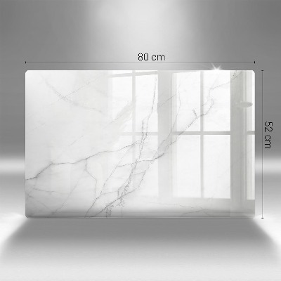 Glass candle plate decorative Marble stone background