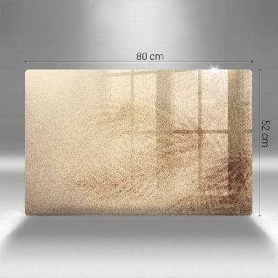 Grave candle coaster decorative Sand