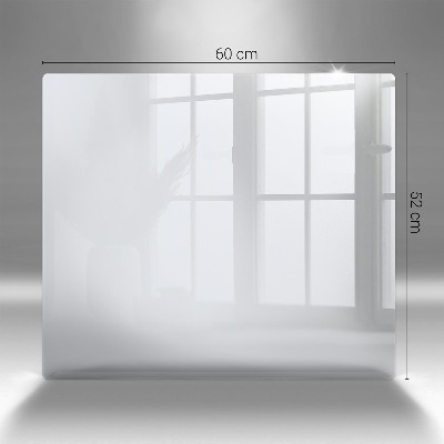 Grave candle coaster decorative White colour