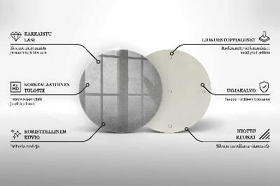 Glass candle plate Concrete background texture