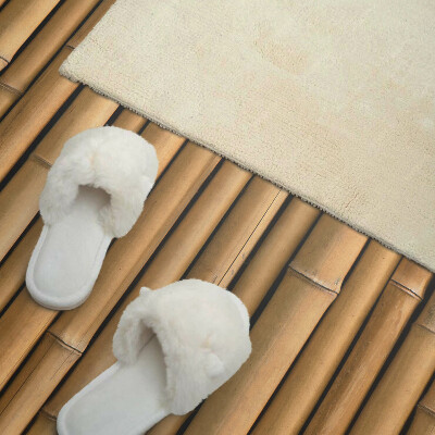 Rectangular wall panel Bamboo texture
