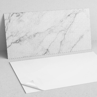Rectangular decorative wall panel Marble pattern in white elegance