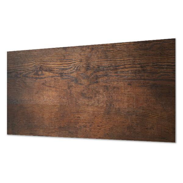 Rectangular bathroom wall panel Authentic wood pattern