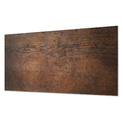 Rectangular bathroom wall panel Authentic wood pattern