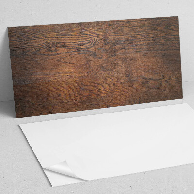 Rectangular bathroom wall panel Authentic wood pattern
