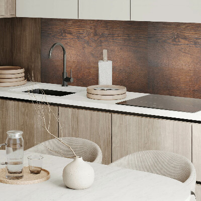 Rectangular bathroom wall panel Authentic wood pattern