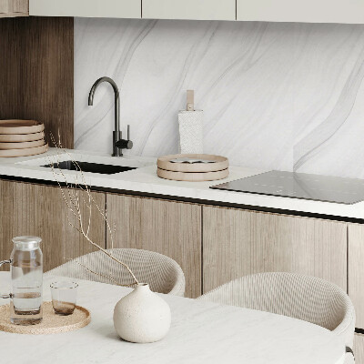 Rectangular wall panel Marble waves in an elegant style