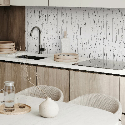 Rectangular wall panel Waves