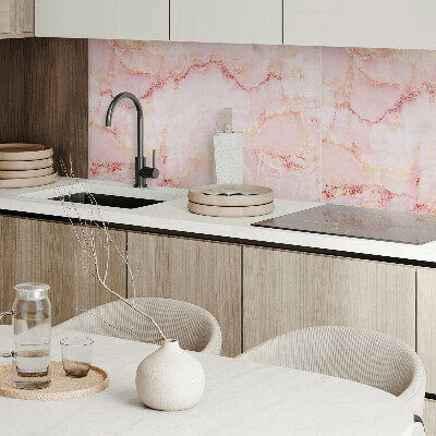 Rectangular decorative wall panel Marble waves in a harmonious dance