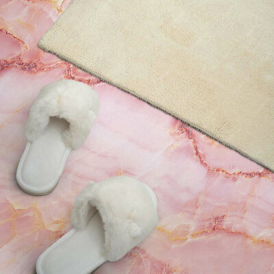 Rectangular decorative wall panel Marble waves in a harmonious dance