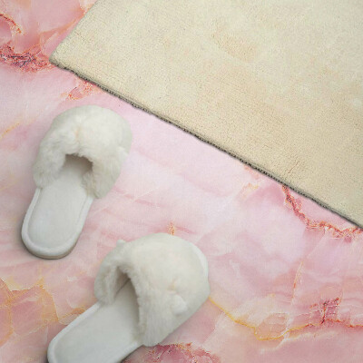Rectangular decorative wall panel Marble waves in a harmonious dance