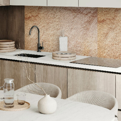 Rectangular bathroom wall panel Natural stone pattern