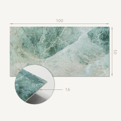 Rectangular bathroom wall panel Stone organic motif
