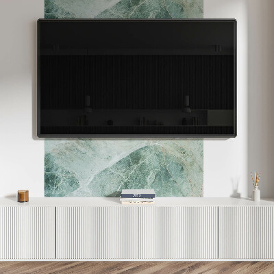 Rectangular bathroom wall panel Stone organic motif