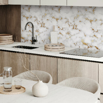 Rectangular bathroom wall panel Marble patterns with delicate veins