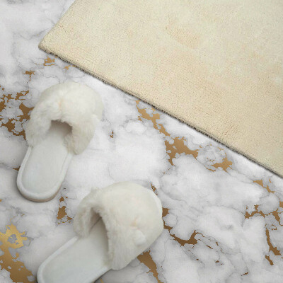 Rectangular bathroom wall panel Marble patterns with delicate veins