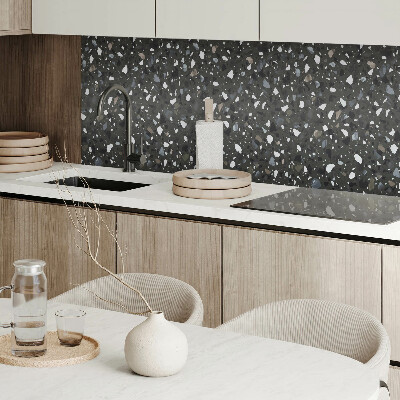 Rectangular wall panel Stone motif with details