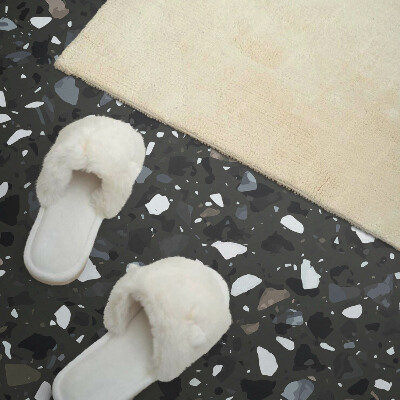 Rectangular wall panel Stone motif with details