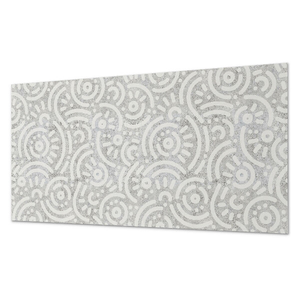 Rectangular wall panel Abstract lines