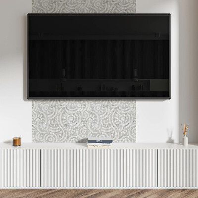 Rectangular wall panel Abstract lines