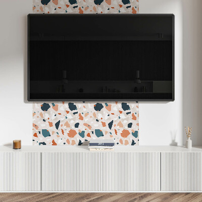 Rectangular wall panel Abstract stone motif