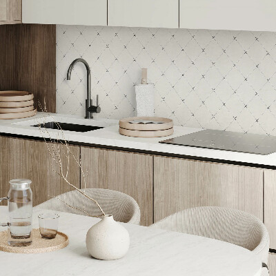 Rectangular wall panel Geometric style rhombus pattern