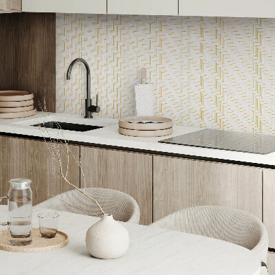Rectangular decorative wall panel Herringbone pattern