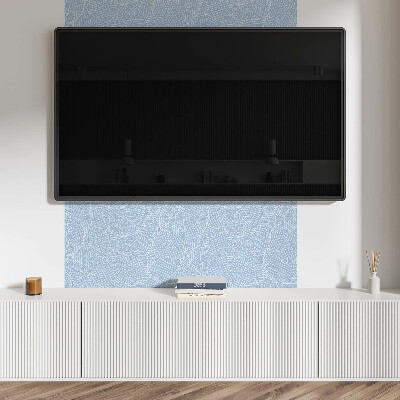 Rectangular wall panel Wavy leaf pattern