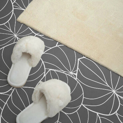 Rectangular wall panel Delicate leaf pattern