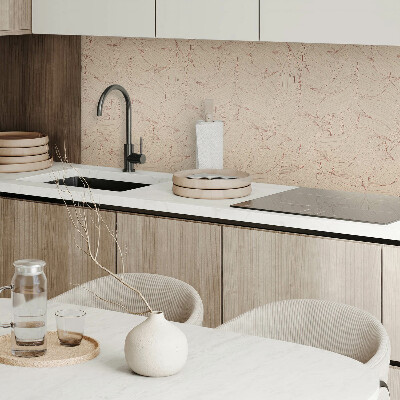 Rectangular bathroom wall panel Squiggly Line Pattern