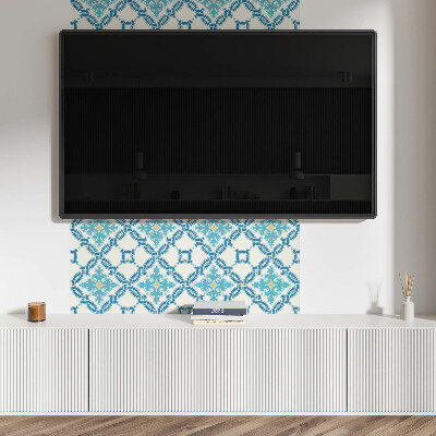 Rectangular wall panel Arabesque motif