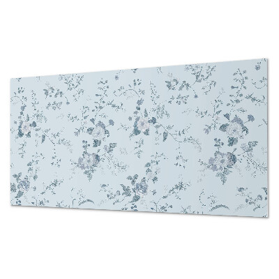 Rectangular wall panel Floral arrangement