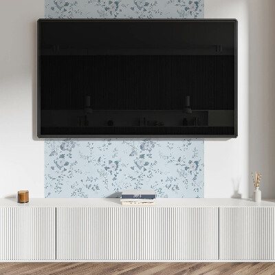Rectangular wall panel Floral arrangement