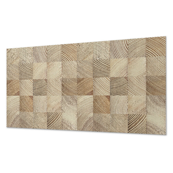 Rectangular bathroom wall panel Natural style boards
