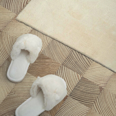 Rectangular bathroom wall panel Natural style boards