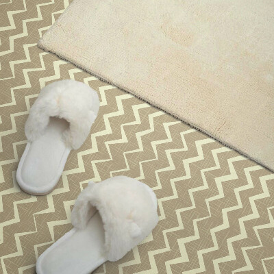 Rectangular wall panel Zigzags on a textured background
