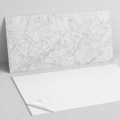 Rectangular bathroom wall panel Marble veins in an elegant style