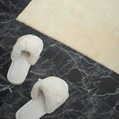 Rectangular bathroom wall panel Marble structure with delicate veins