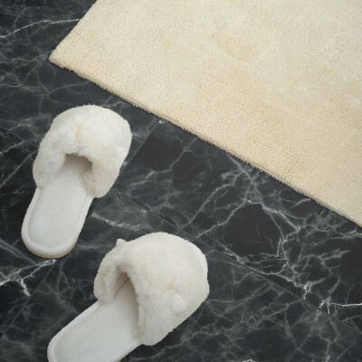 Rectangular bathroom wall panel Marble structure with delicate veins