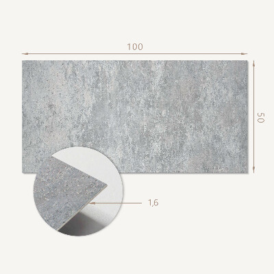 Rectangular wall panel The structure of raw stone