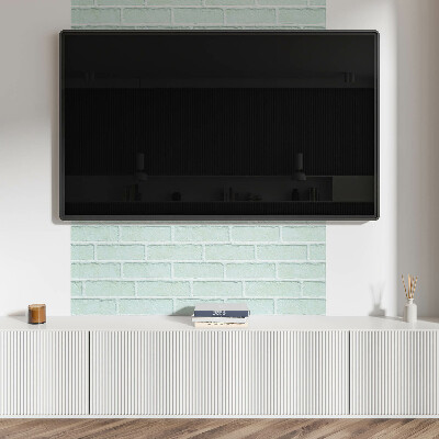 Rectangular decorative wall panel Brick wall structure