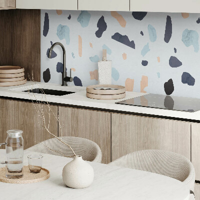 Rectangular wall panel Abstract rock motif