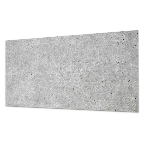 Rectangular bathroom wall panel Raw concrete pattern