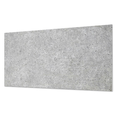 Rectangular bathroom wall panel Raw concrete pattern